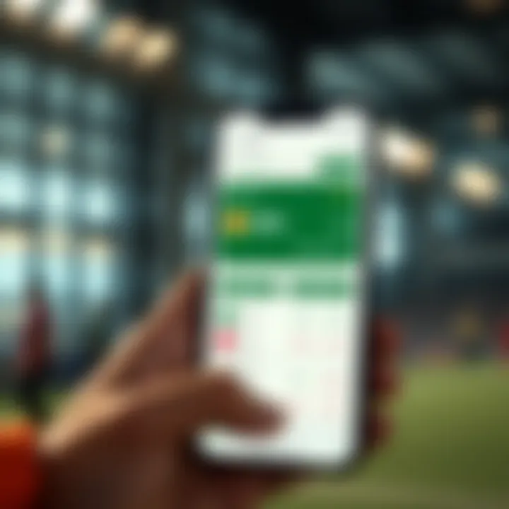 Mobile banking app screenshot illustrating fund transfer