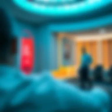 Visual representation of online banking interface