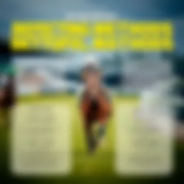 A visually engaging diagram explaining effective betting methods using thoroughbred insights