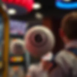 Visual representation of Powerball game mechanics