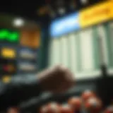 Conceptual illustration of lottery strategies