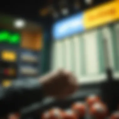 Conceptual illustration of lottery strategies