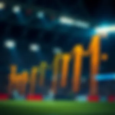 Visual representation of probability analysis in betting