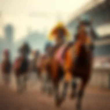 Historical timeline of horse racing events
