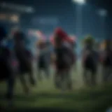 A horse racing event showcasing excitement and speed