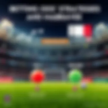 An infographic illustrating betting odds and strategies