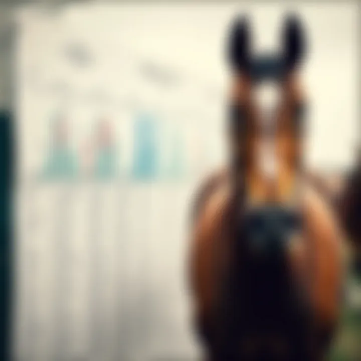 A detailed pedigree chart of racehorses showcasing lineage and bloodlines