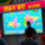 Overview of lottery winning regions