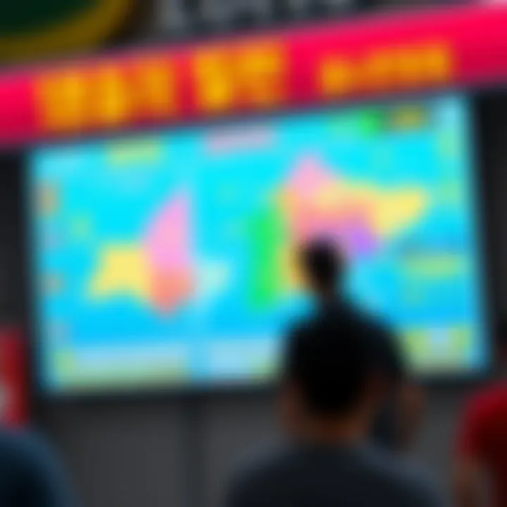 Overview of lottery winning regions