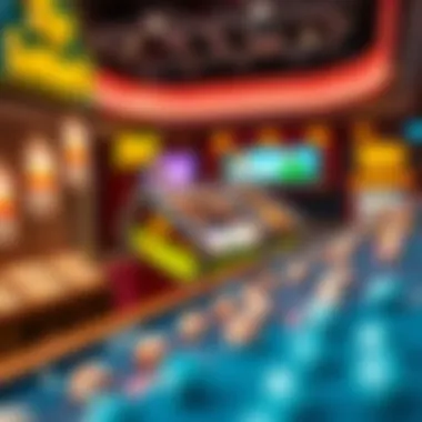 A historical timeline showcasing the evolution of lotteries