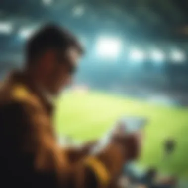 Visual representation of betting decisions