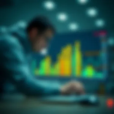 Visual representation of data analysis