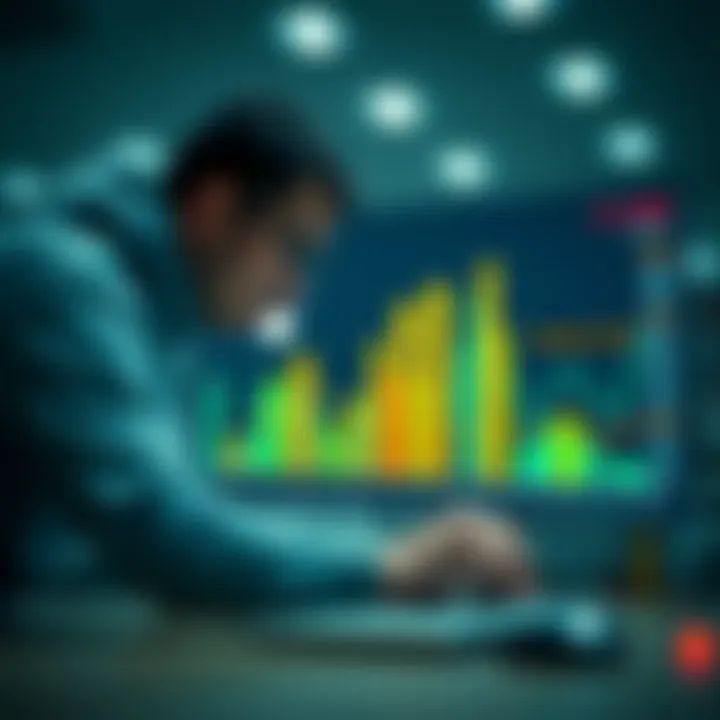 Visual representation of data analysis