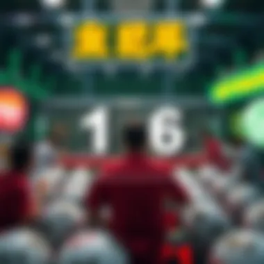 Graphical representation of lottery number patterns