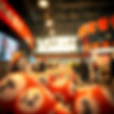 Popular lottery numbers by region