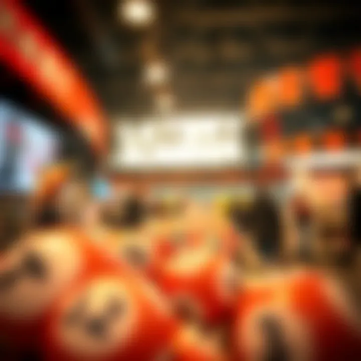 Popular lottery numbers by region