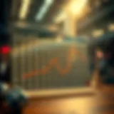 Graph illustrating lottery number patterns