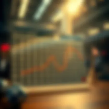 Graph illustrating lottery number patterns