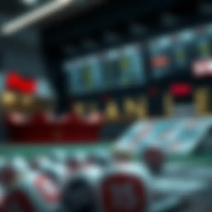 Visual representation of optimal betting strategies for lottery