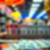 A sophisticated depiction of lottery ticket options