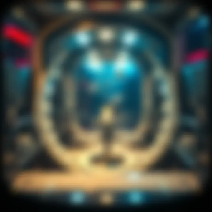 A close-up of a lottery draw machine