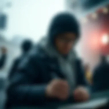 Navigating Finances After Winning the Lottery Visual depiction of financial management post-lottery win