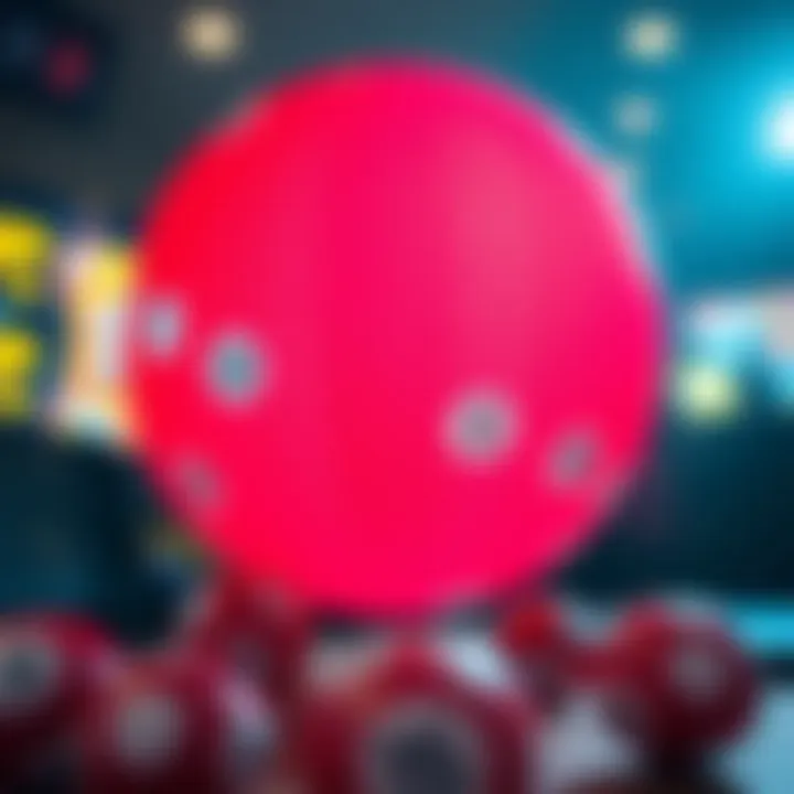 A conceptual image showcasing the intersection of luck and strategy in lottery games