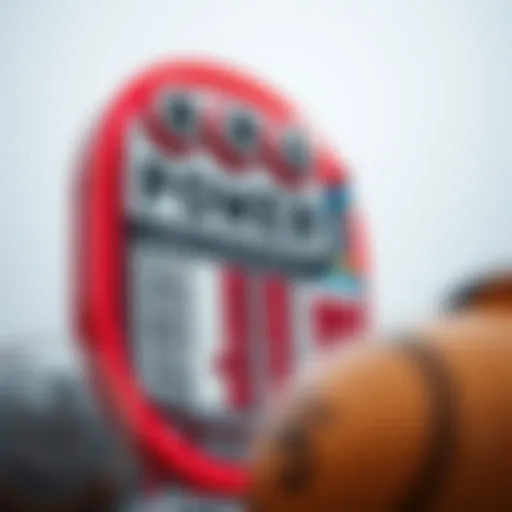 A depiction of a large lottery jackpot sign