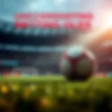 Visual representation of soccer betting odds