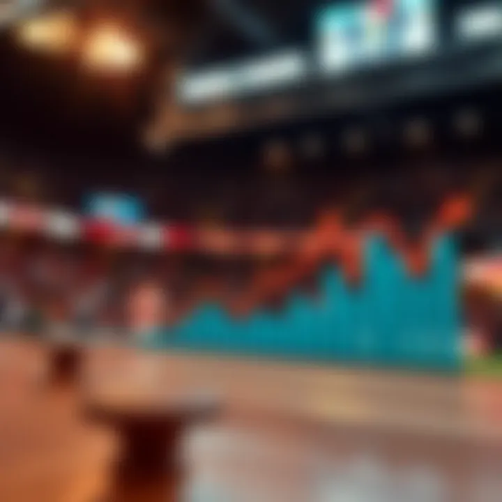 Trends in Sports Betting Graph displaying trends in sports betting