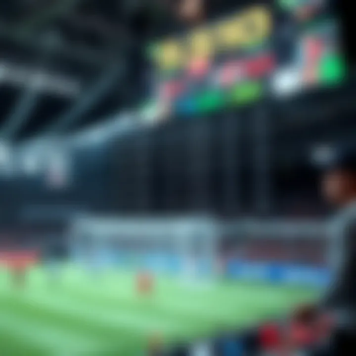 Latest odds and betting trends displayed graphically