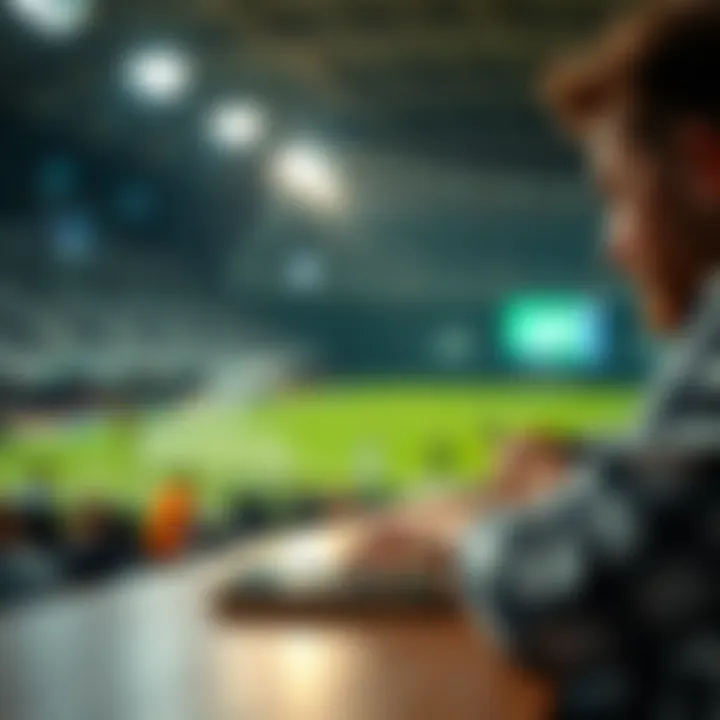 Conceptual image of the positive impact of phone communication in betting communities