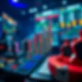 Visual representation of statistical analysis in gaming