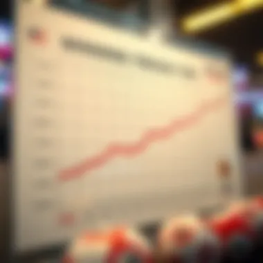 Graph illustrating winning trends over time